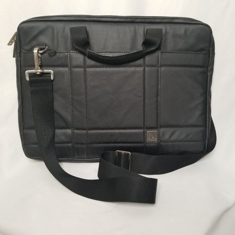 Knomo London quilted laptop bag